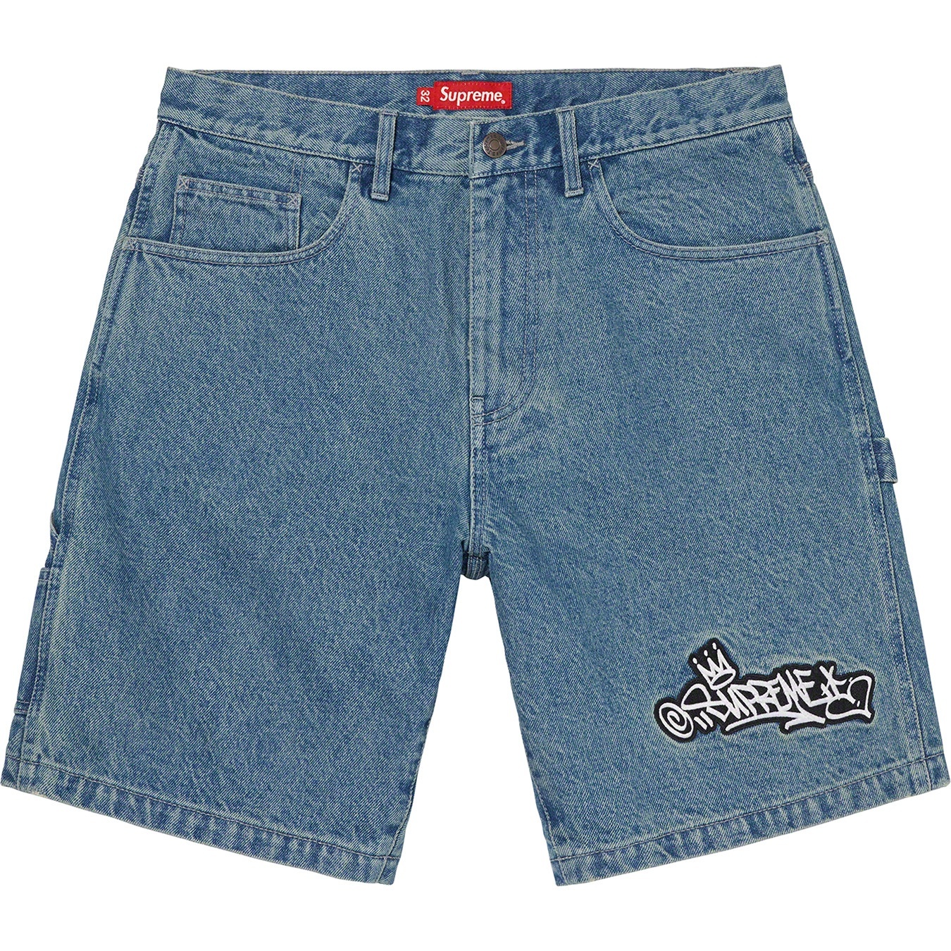 Handstyle Denim Painter Short view 5